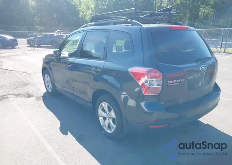 2015 Subaru Forester 2.5I Premium from USA, damaged, VIN JF2SJADC0FH494727